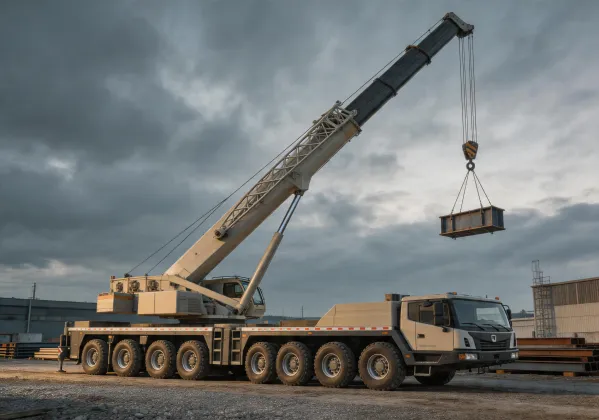 Liebherr all-terrain crane
