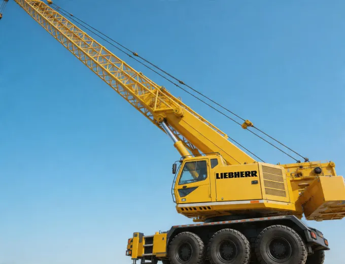 Liebherr mobile crane