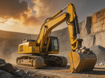 Liebherr excavator