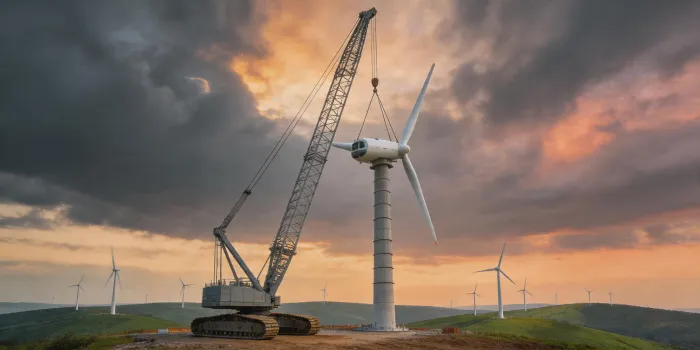 Wind energy installation